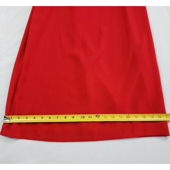 Womens Red Maxi Skirt Size 14 - Picture 9 of 12